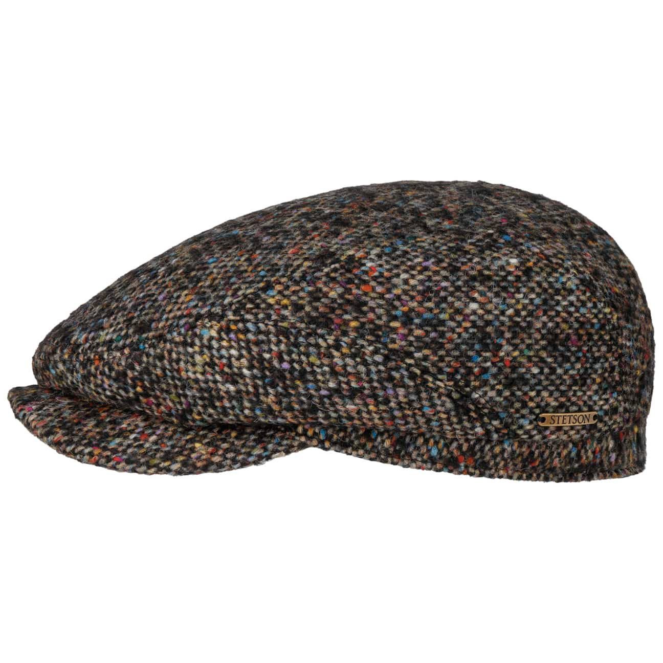 Stetson Flat Cap (1-St) Schirmmütze mit Schirm, Made in the EU