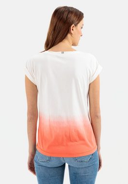 camel active T-Shirt in Dip-Dye Optik