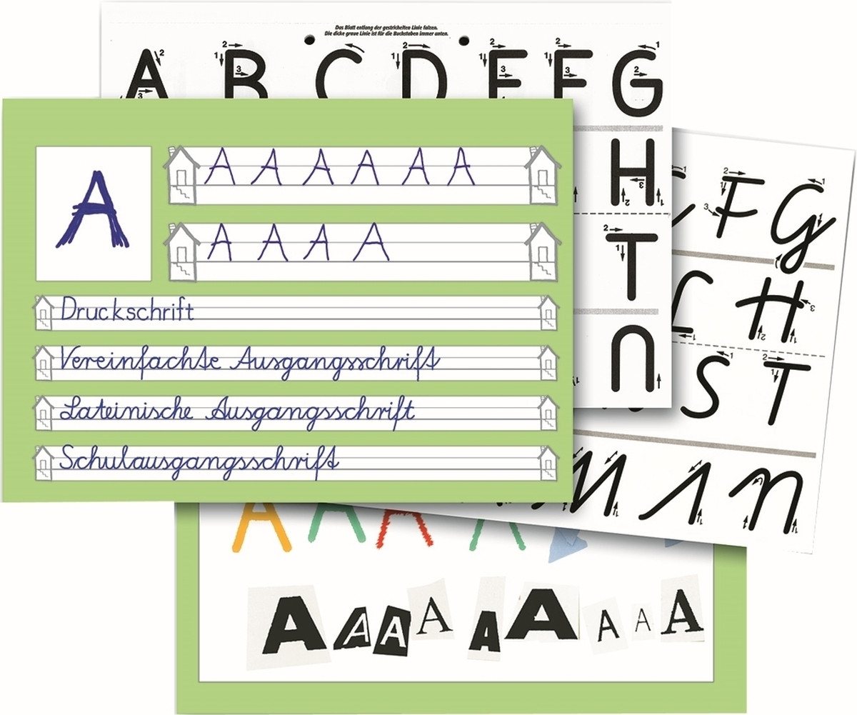 Thumbnail - OXFORD Schulheft Schreiblernheft A4 quer Lineatur SL VE=16 Blatt