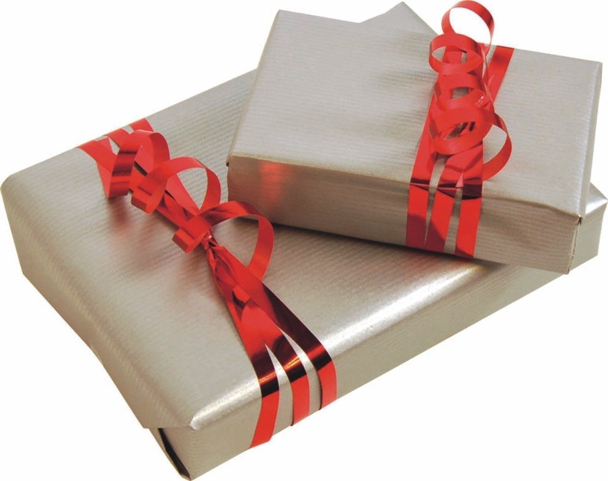 CLAIREFONTAINE Bastelkartonpapier Kraftpapier 300x70cm 70g/qm silber