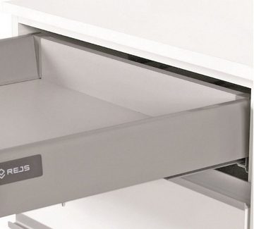 Küchen-Preisbombe Auszugsunterschrank 80 cm Küche Stilo Weiß Vollauszug Soft-Close Küchenzeile Einbauküche