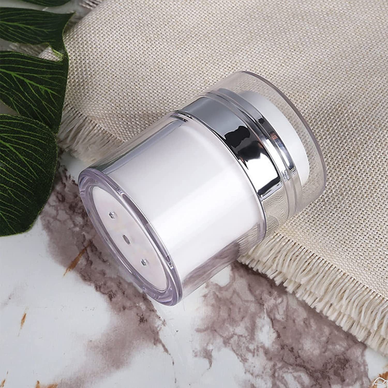 TUWENA Seifenspender 3 Stück Airless Pumpspender: Tragbarer, nachfüllbarer Creme-Spender – Bild 4 von 5