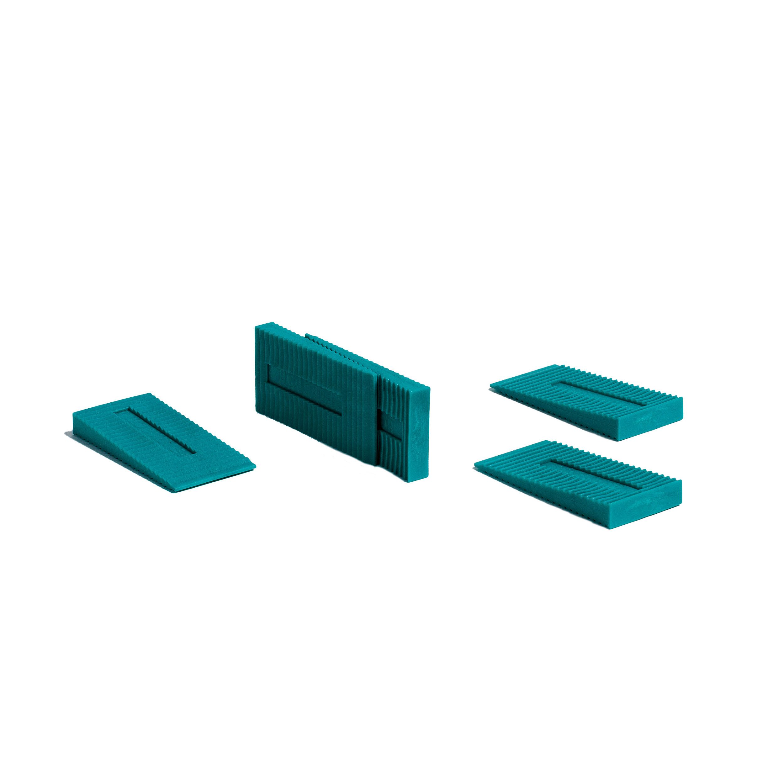 PARADOR Rastkeil Kunststoff, (Packung, 1-St., 48 Stück pro Packung), Verkeilen durch geriffelte Oberfläche