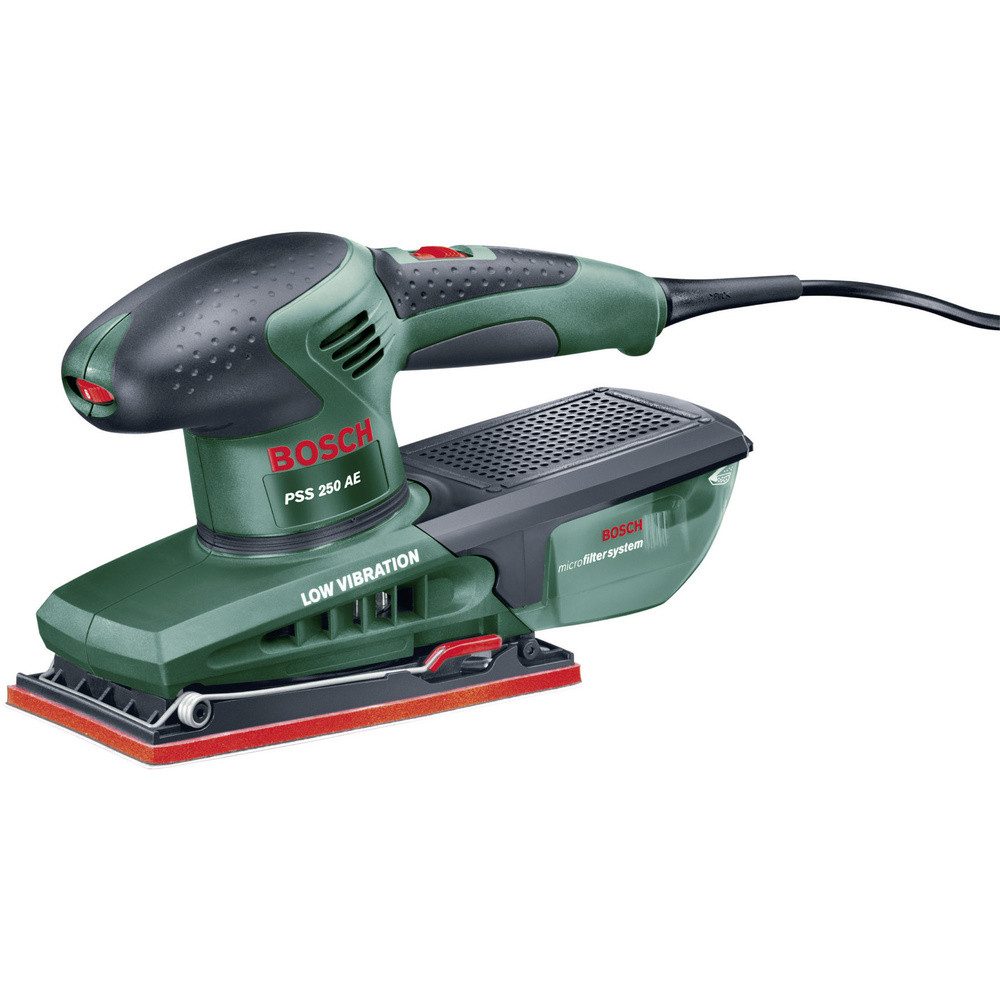 Bosch Home & Garden Schwingschleifer Bosch Home and Garden PSS 250 AE 0603340200 Schwingschleifer inkl. Ko