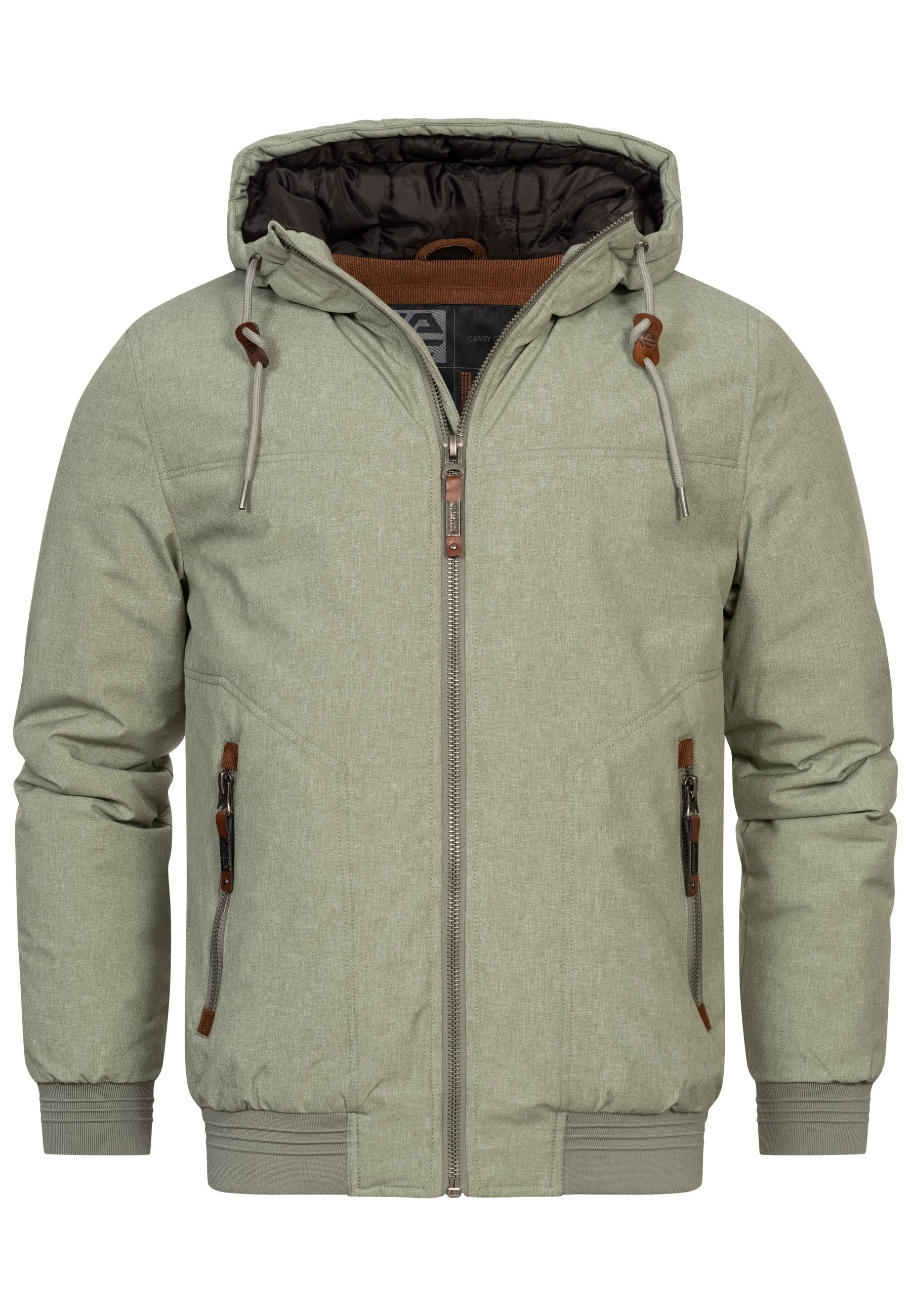 Indicode Sommerjacke INPeshastin Kapuze mit Tunnelzug günstig online kaufen