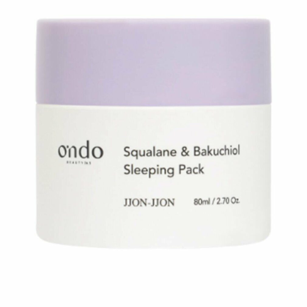 Ondo Beauty Nachtcreme SQUALANE & BAKUCHIOL sleeping pack 80ml