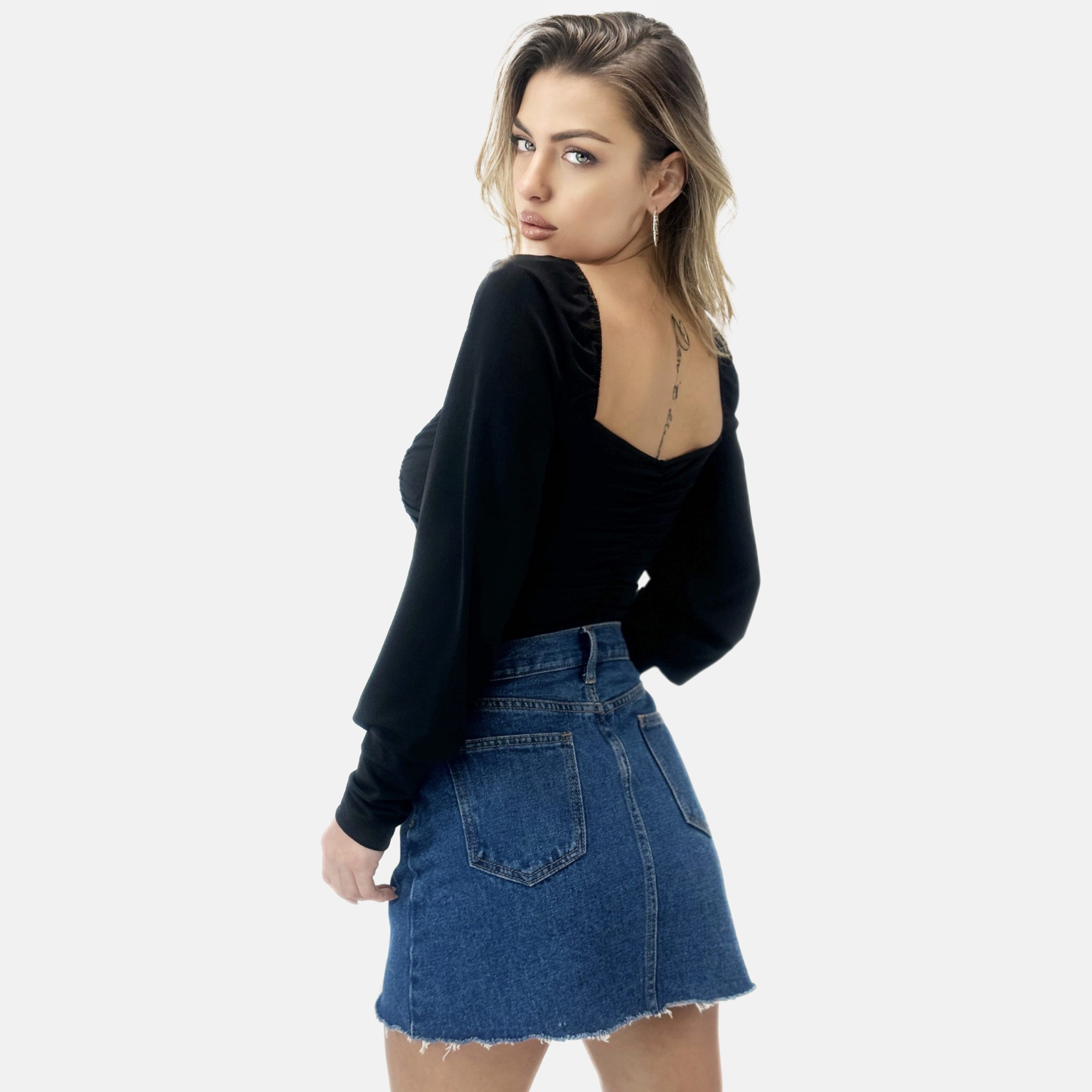 Elara Blusentop Damen Oberteil