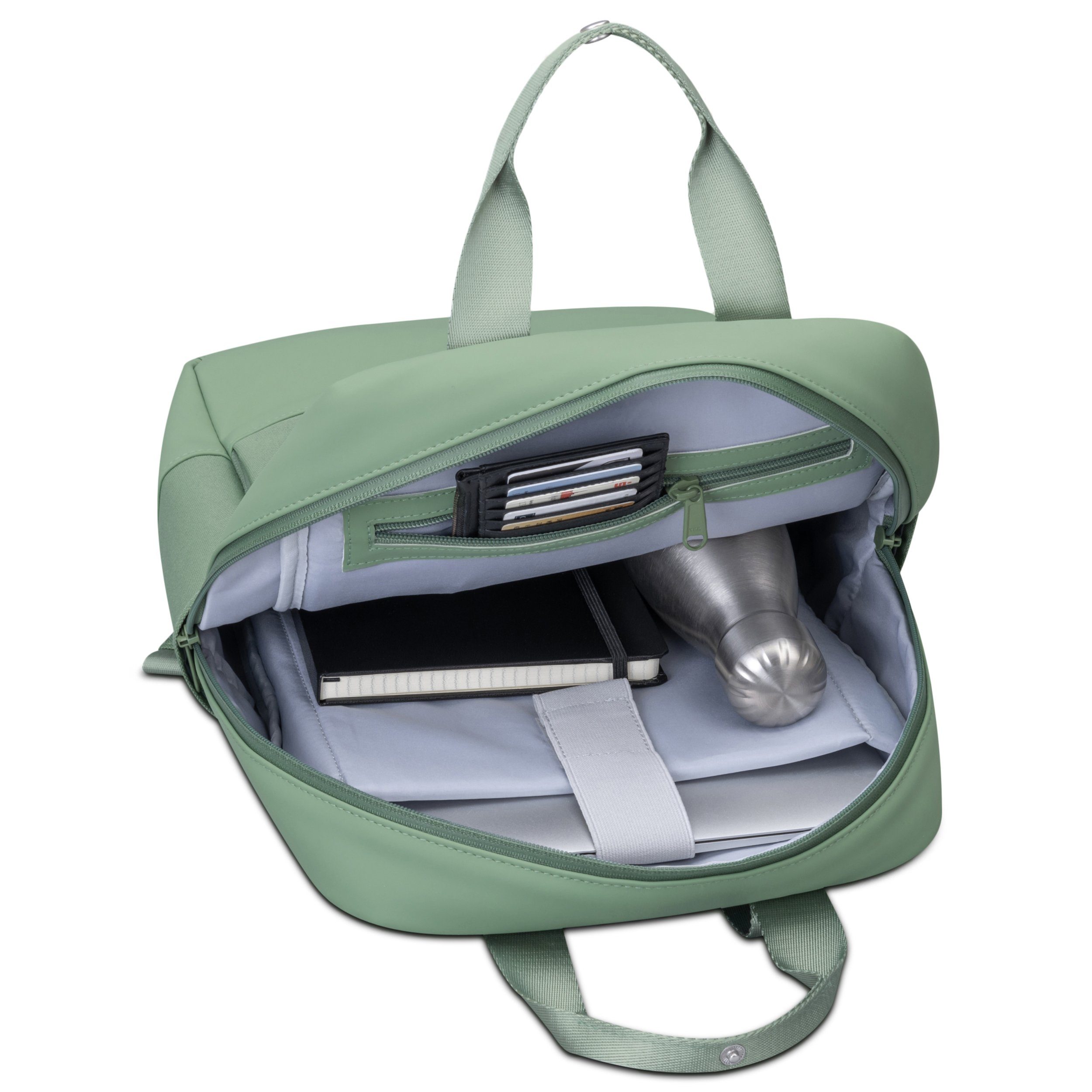 Johnny Urban Cityrucksack Jona Medium Tagesrucksack Damen mit Laptop Fach (1-tlg), Versteckte Fächer, Laptopfach, Wasserabweisend