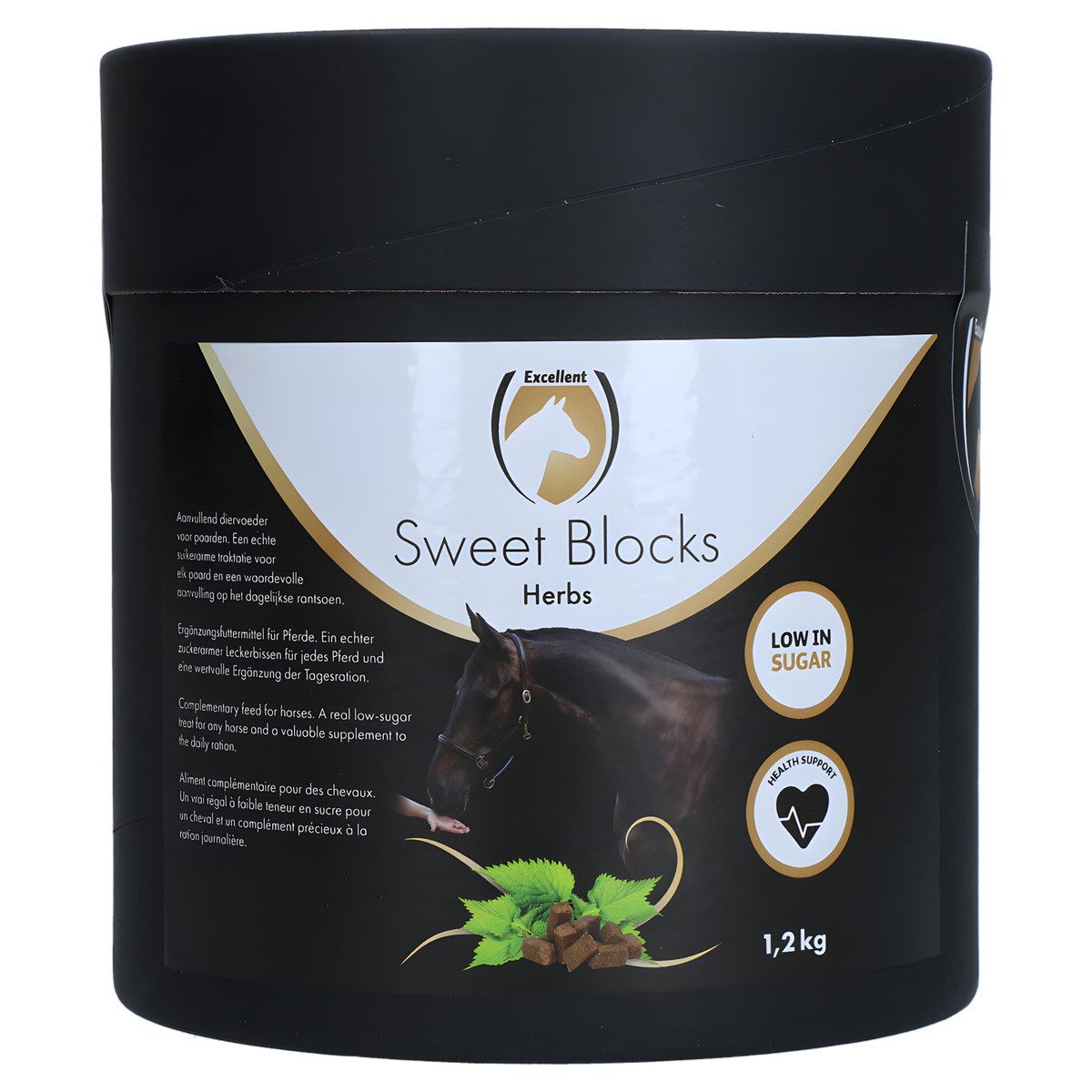 Excellent Horse Sweet Blocks Herbs 1,2 kg, Snack für: Farming