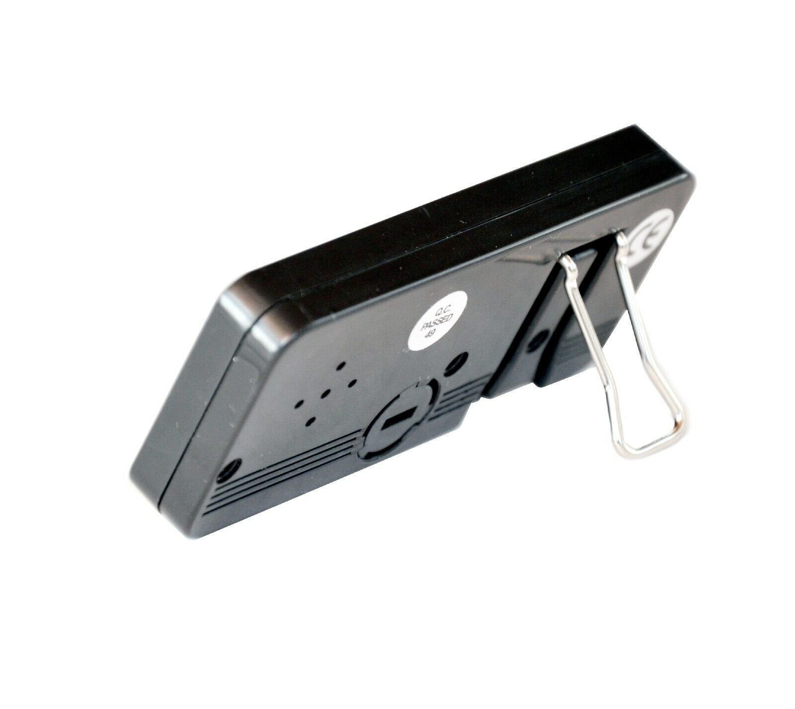 HR Autocomfort Reisewecker Mini Wecker 8 cm Batterie Timer mit Ständer aus 1980 Uhr