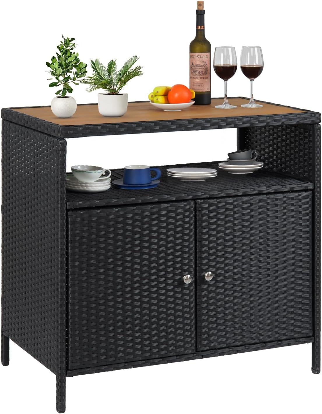GarveeMore Garten-Geräteschrank mit 2 Türen und günstig online kaufen