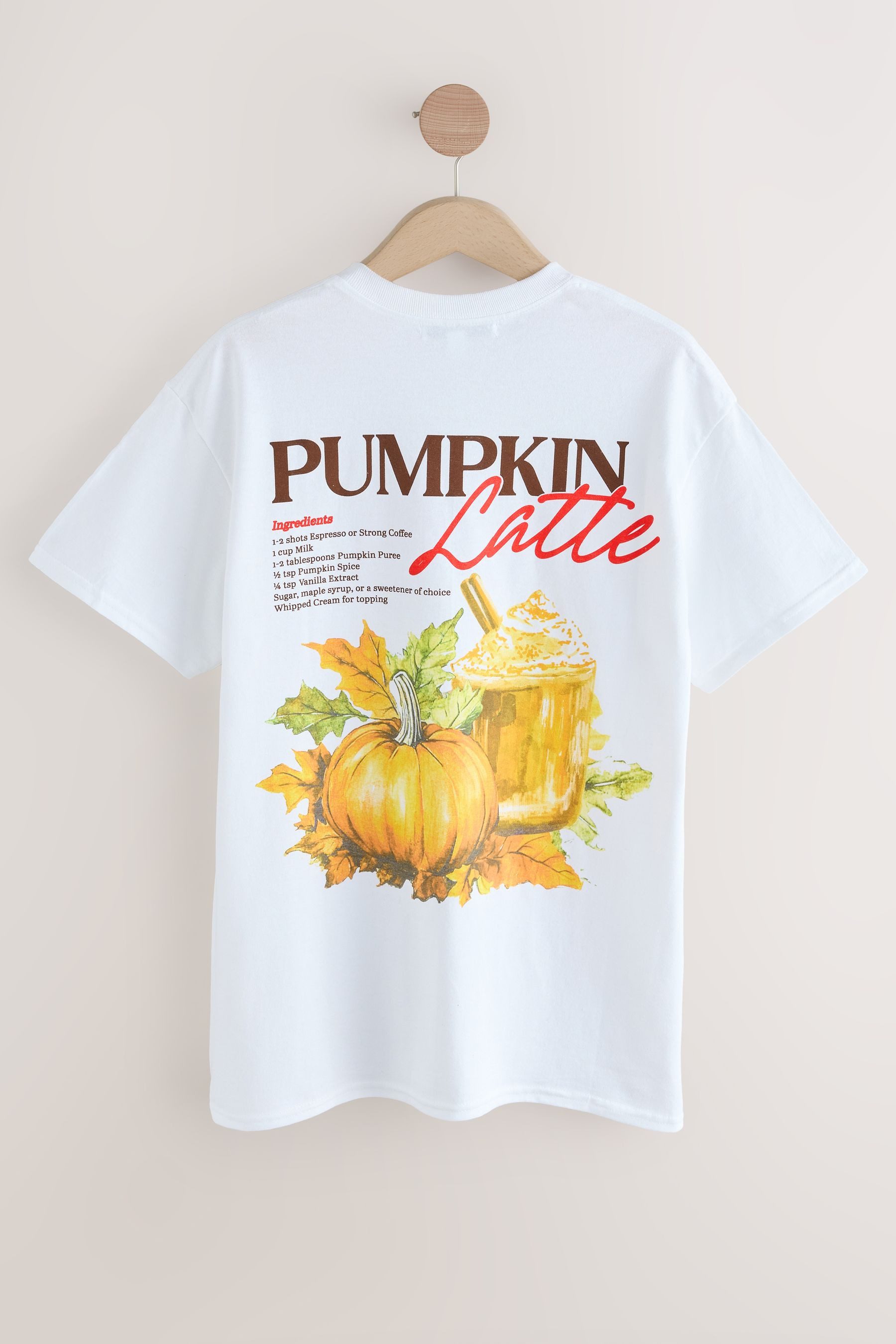 Next T-Shirt Oversized Fit T-Shirt, Pumpkin günstig online kaufen