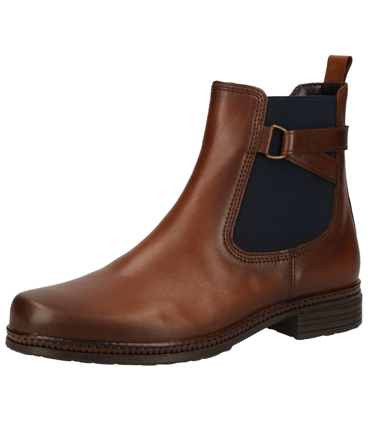 Gabor Stiefelette Leder/Textil Stiefelette Braun