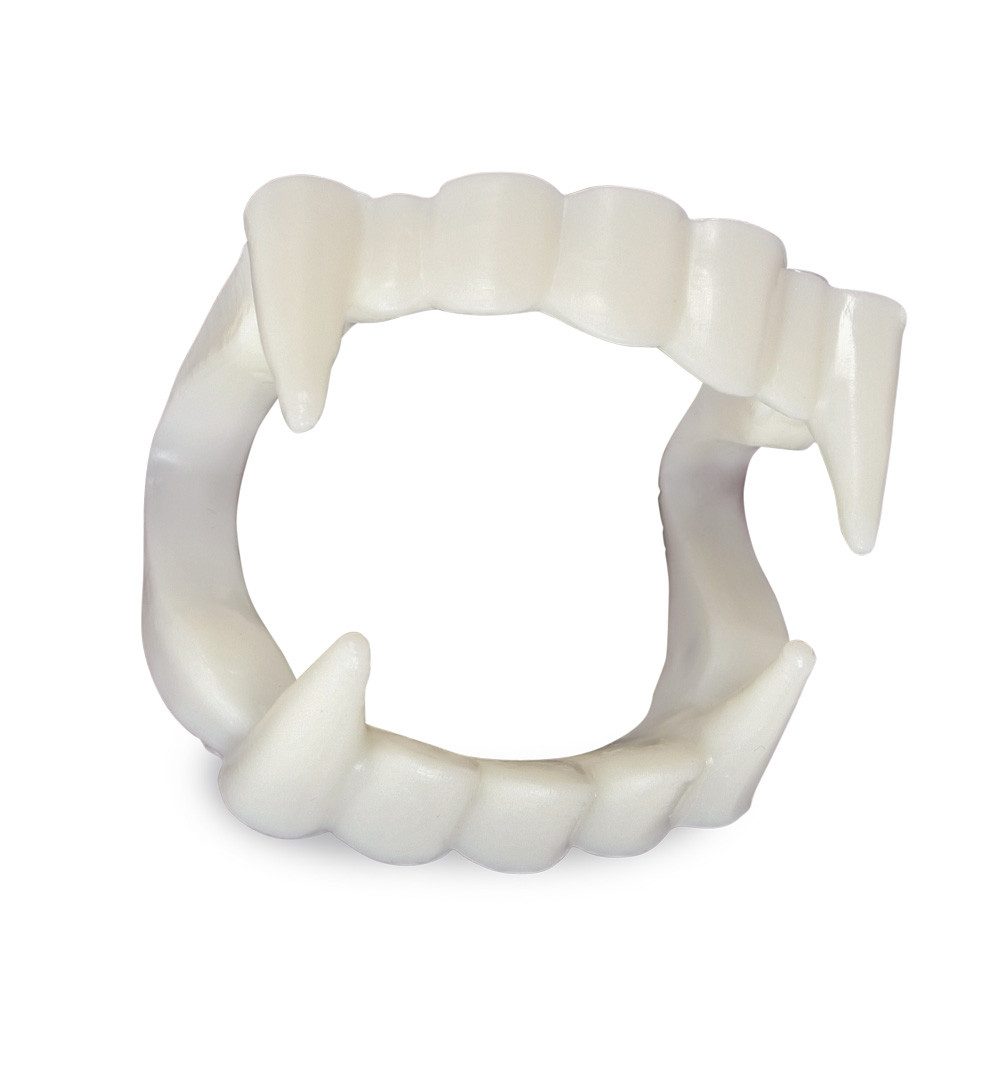 Fries Vampir-Kostüm Dracula Vampirgebiss Zähne Universal passend Karneval Fasching Cosplay