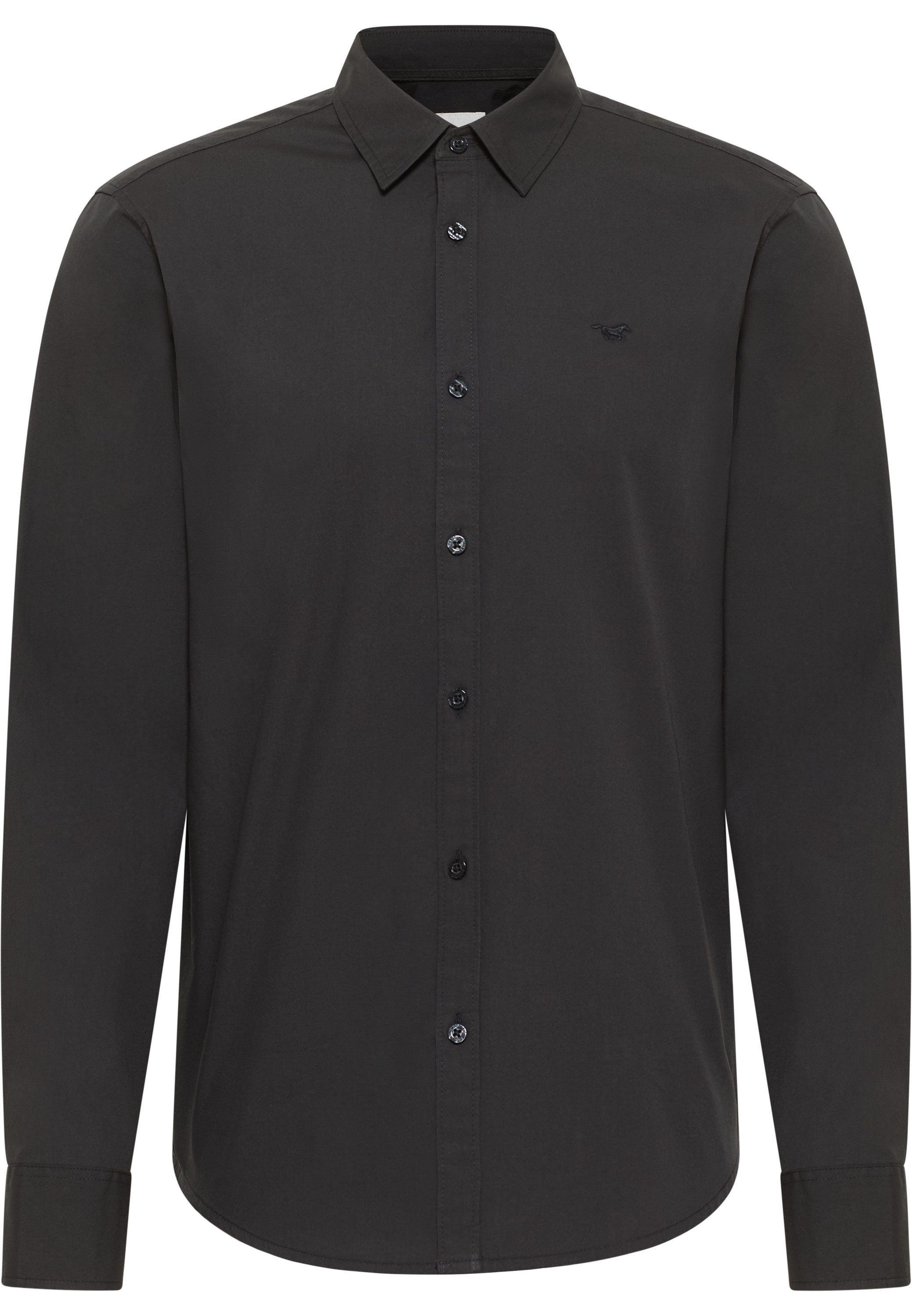 MUSTANG Langarmhemd Herren Style Canton
