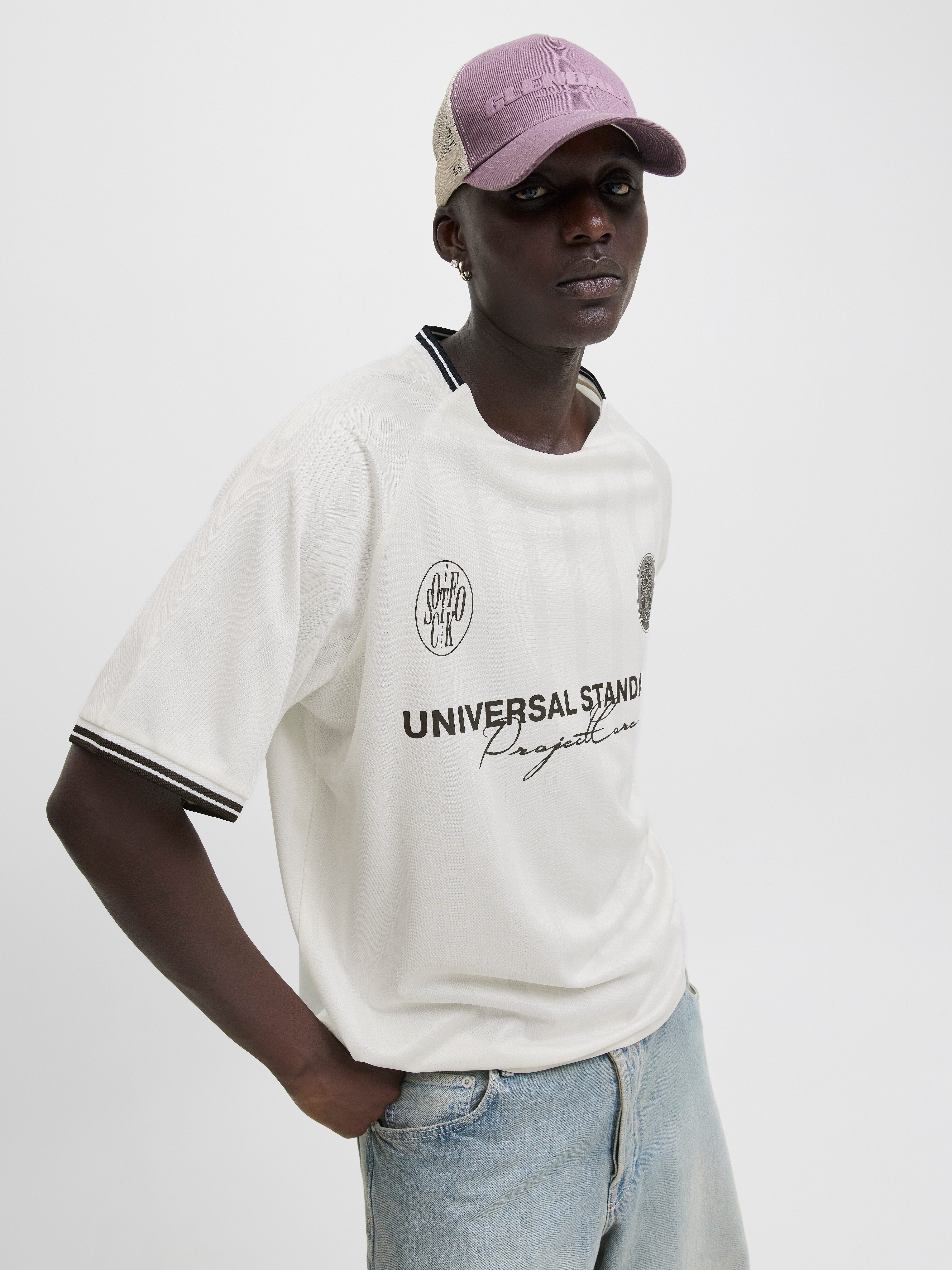 Jack & Jones Trainingsshirt JCOCOVER RETRO FOOTBALL TEE SS LN günstig online kaufen