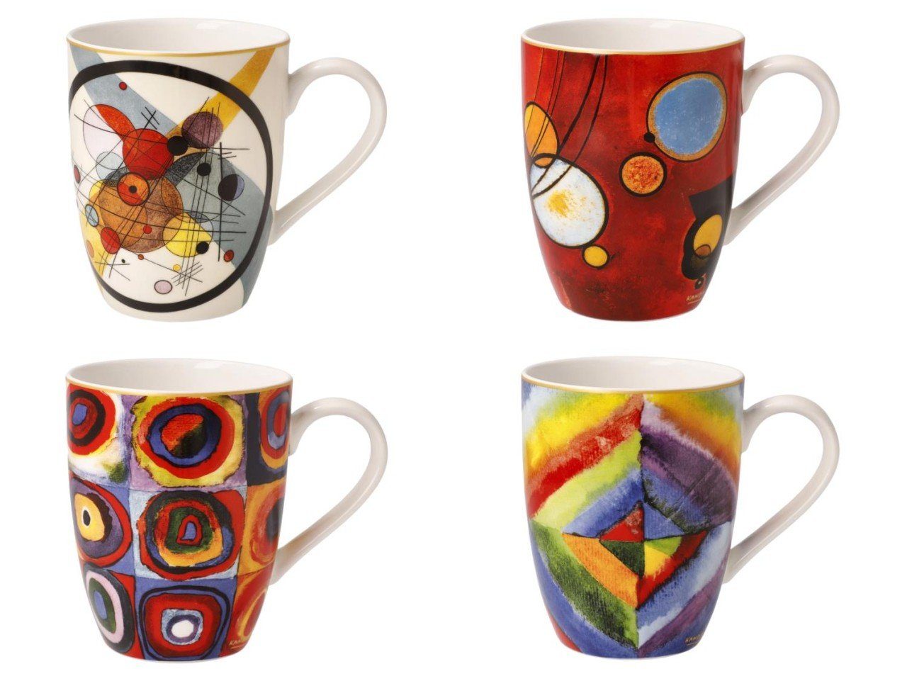 Goebel Tasse James Rizzi, Porzellan, Mehrfarbig L:10.5cm B:10.5cm H:6.5cm Porzellan