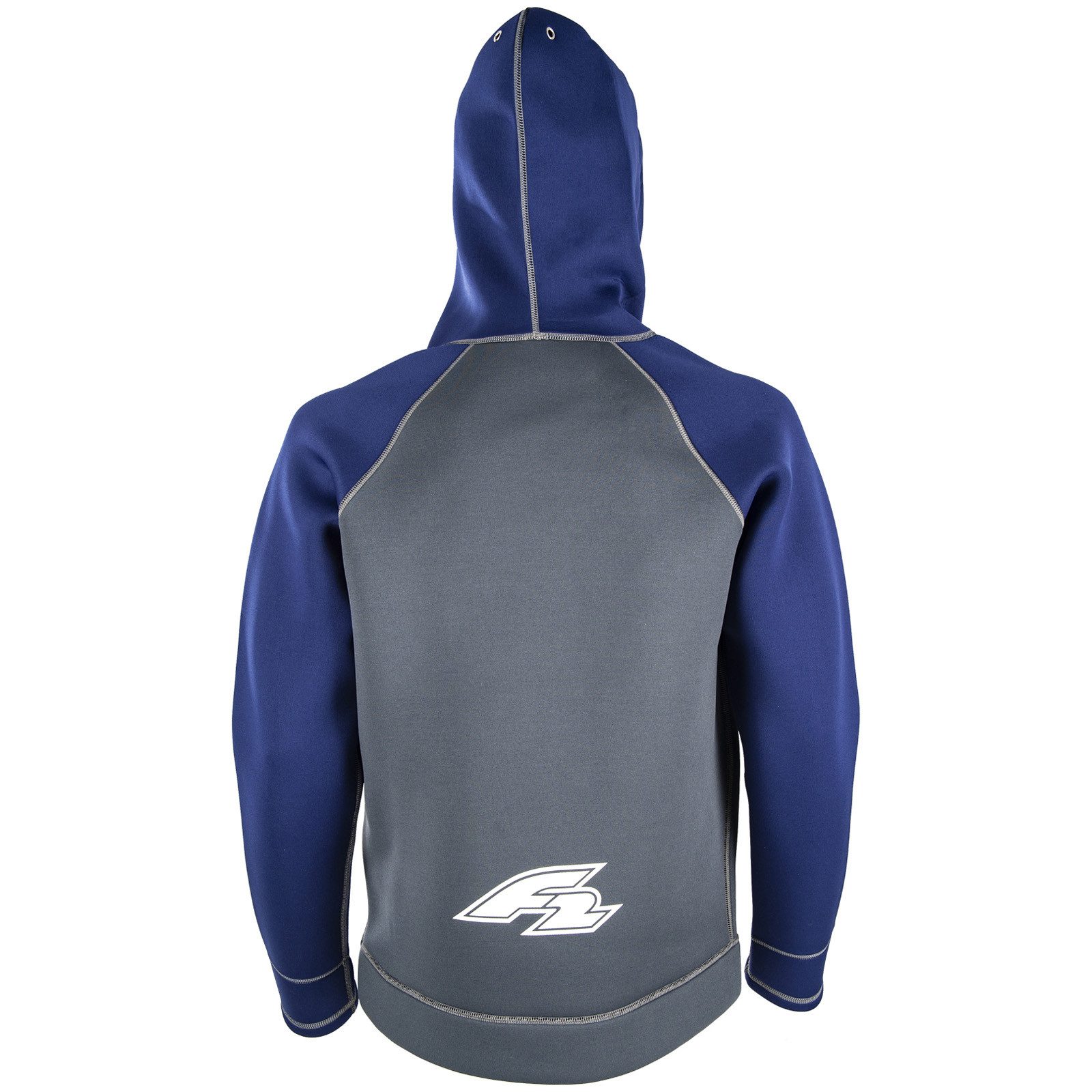 F2 Neoprenanzug F2 Neopren Oberteil Kite Hoodie 4/3mm L Blau
