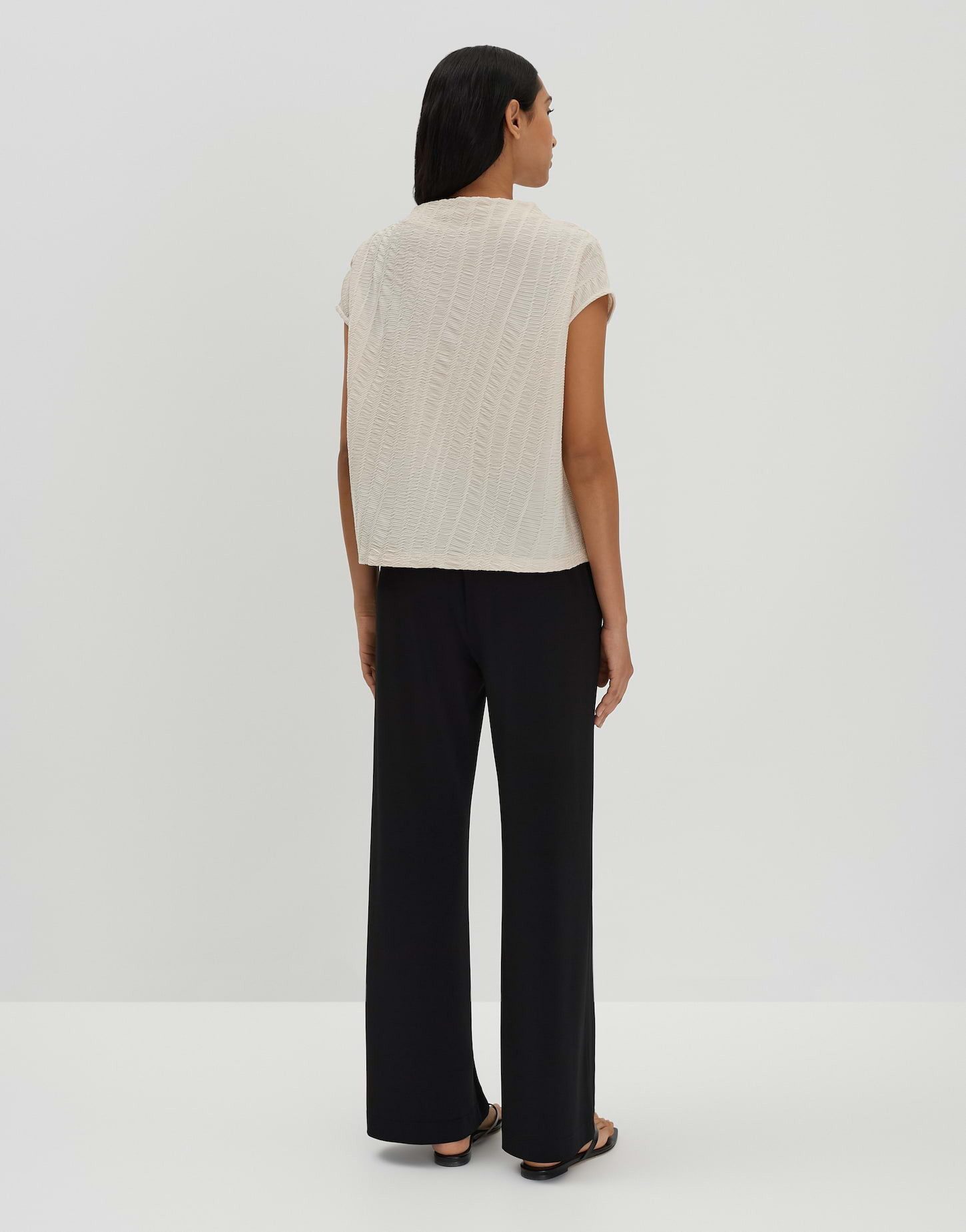 someday Kurzarmshirt KILAJA RESORT Regular mit 3D Struktur