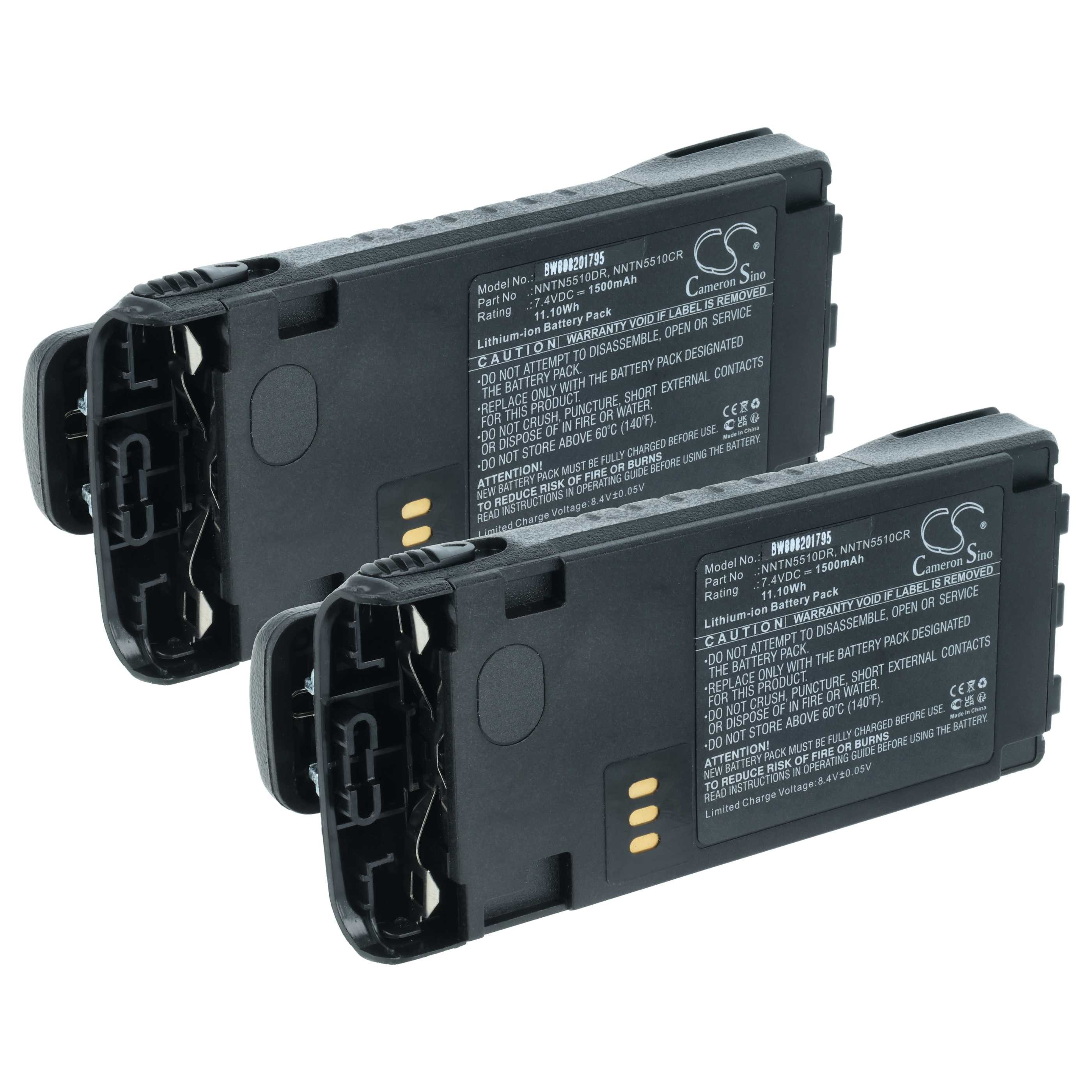 Akku Ersatz für Motorola NNTN5510, NNTN5510CR, NNTN5510BR, NNTN5510AR Akku