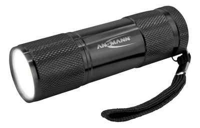 ANSMANN AG LED Taschenlampe Action COB LED Mini Taschenlampe für Handtasche/-schuhfach, Alu, IPX3