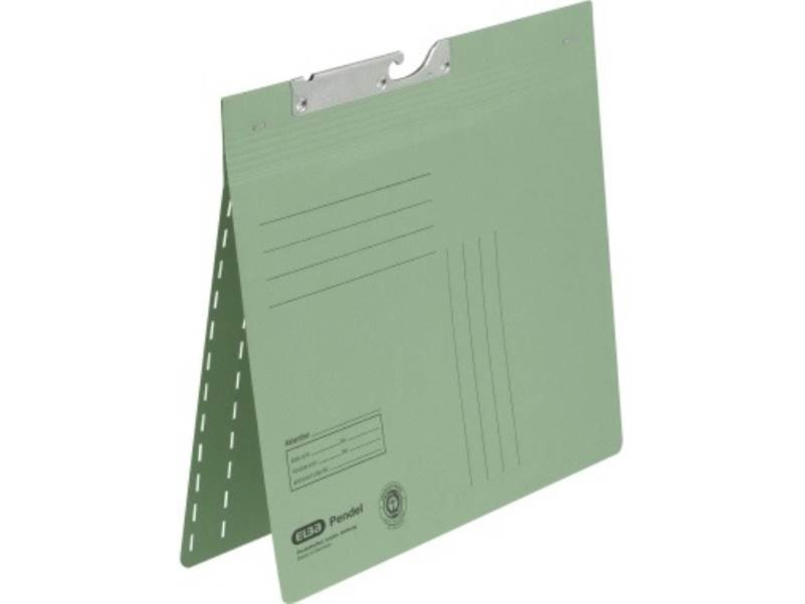 ELBA Hefter Pendelhefter A4 gn Zweifalz kfm/Amtsheft Manilakarton 320g