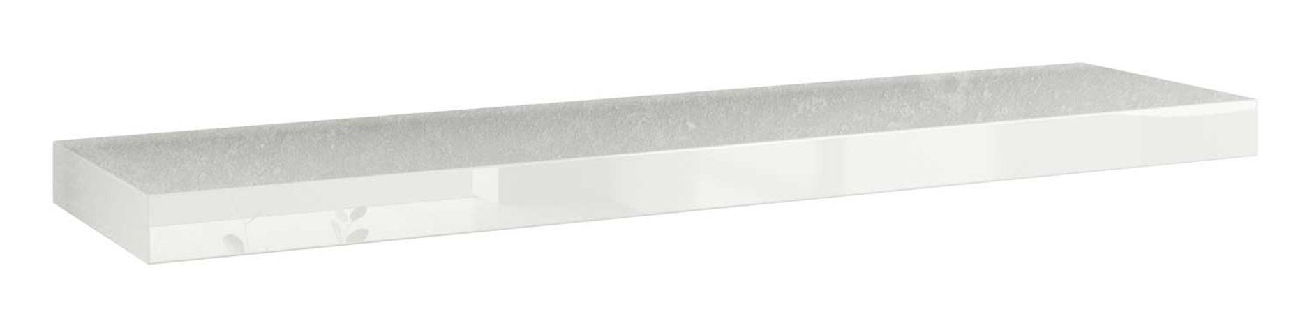 Feldmann-Wohnen Wandregal Andrea, 1-tlg., 60x26x5cm weiß günstig online kaufen