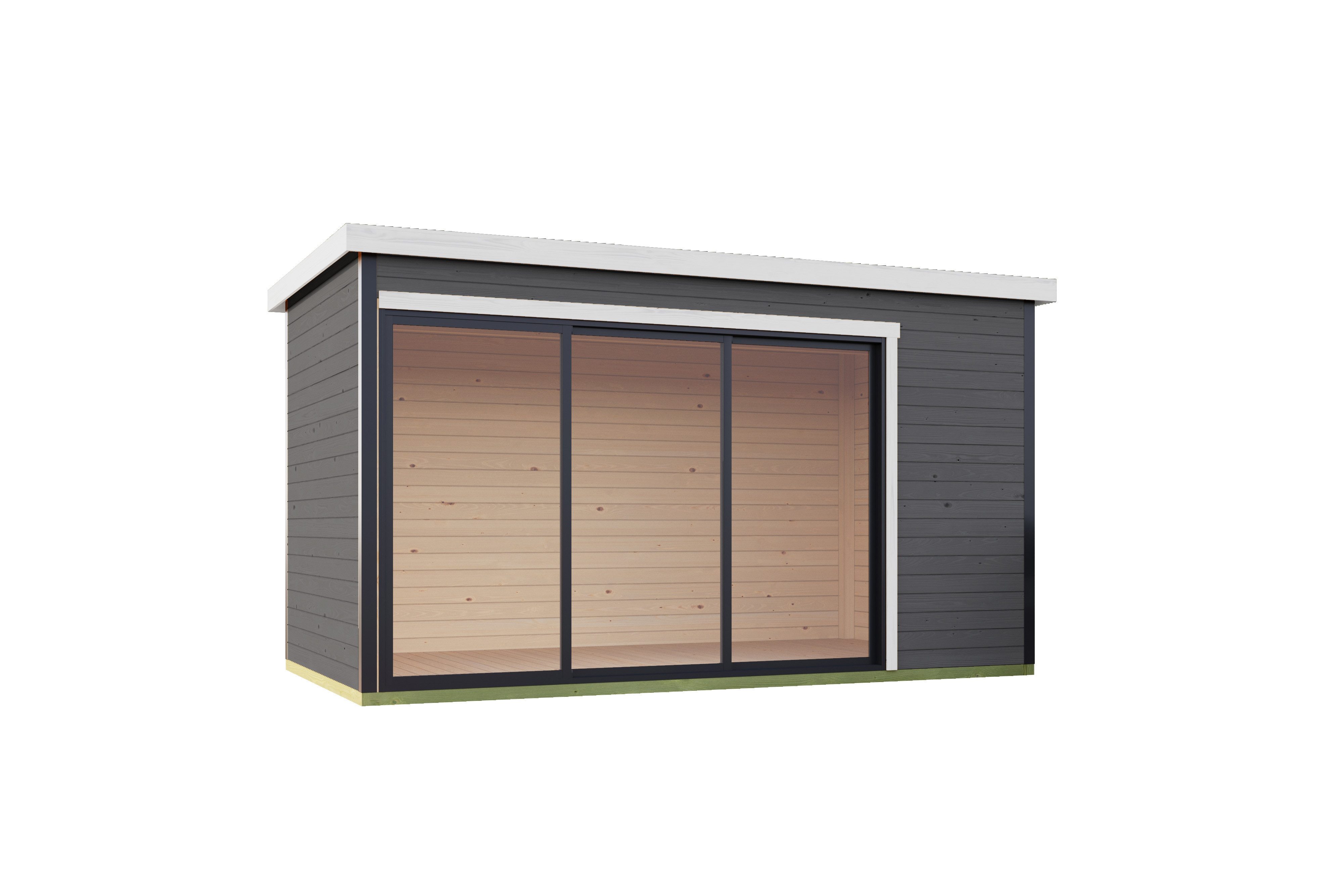 Nordic Holz Gartenhaus AUSTIN 4, BxT: 439,6x259,6 cm