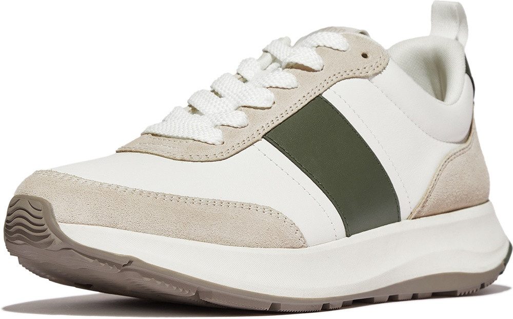 Fitflop F-Mode Flow Sneaker - Leather Sneaker