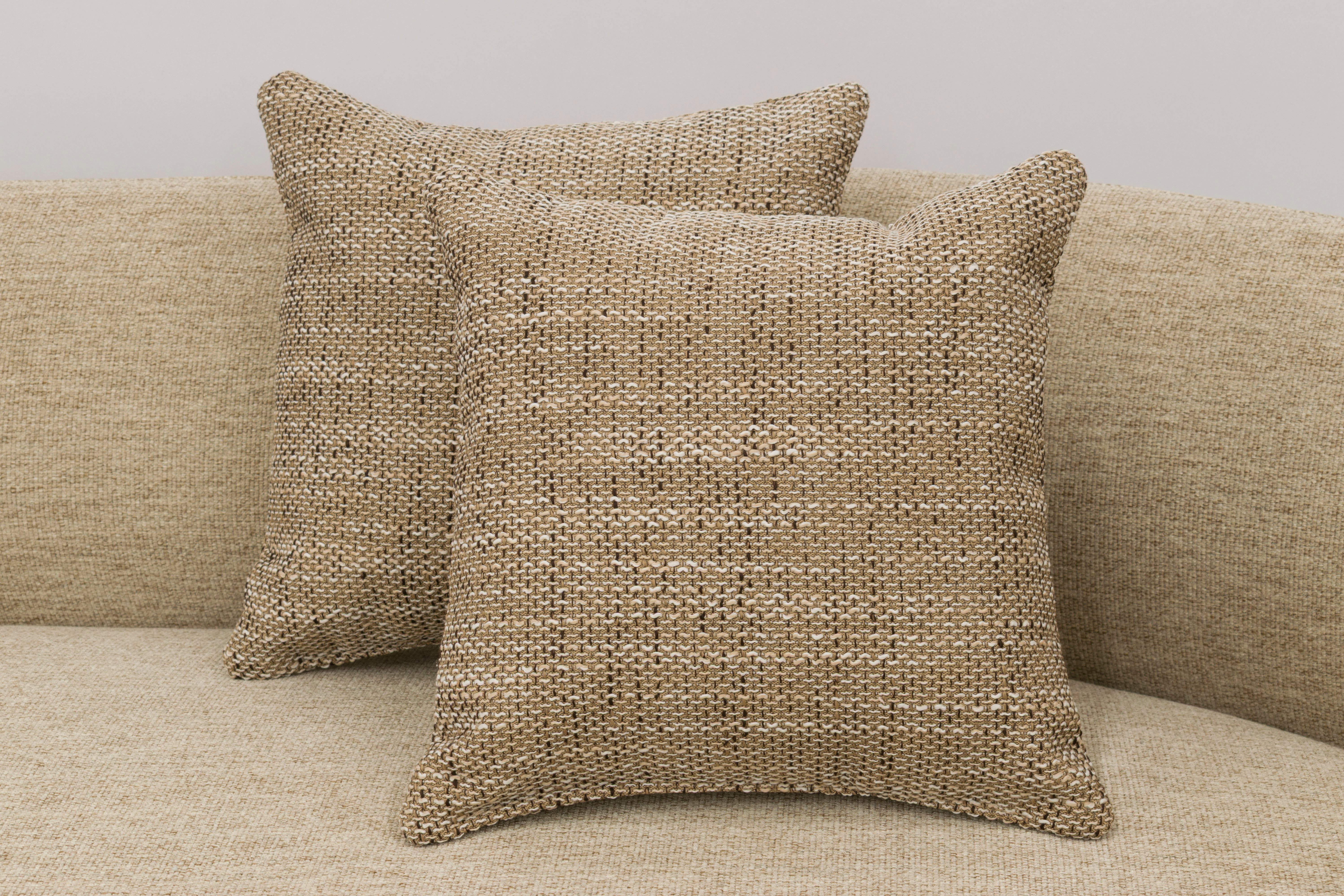 OTTO home Dekokissen Salltum, Dekokissen mit Füllung, Sofakissen 2er Set 40x40cm