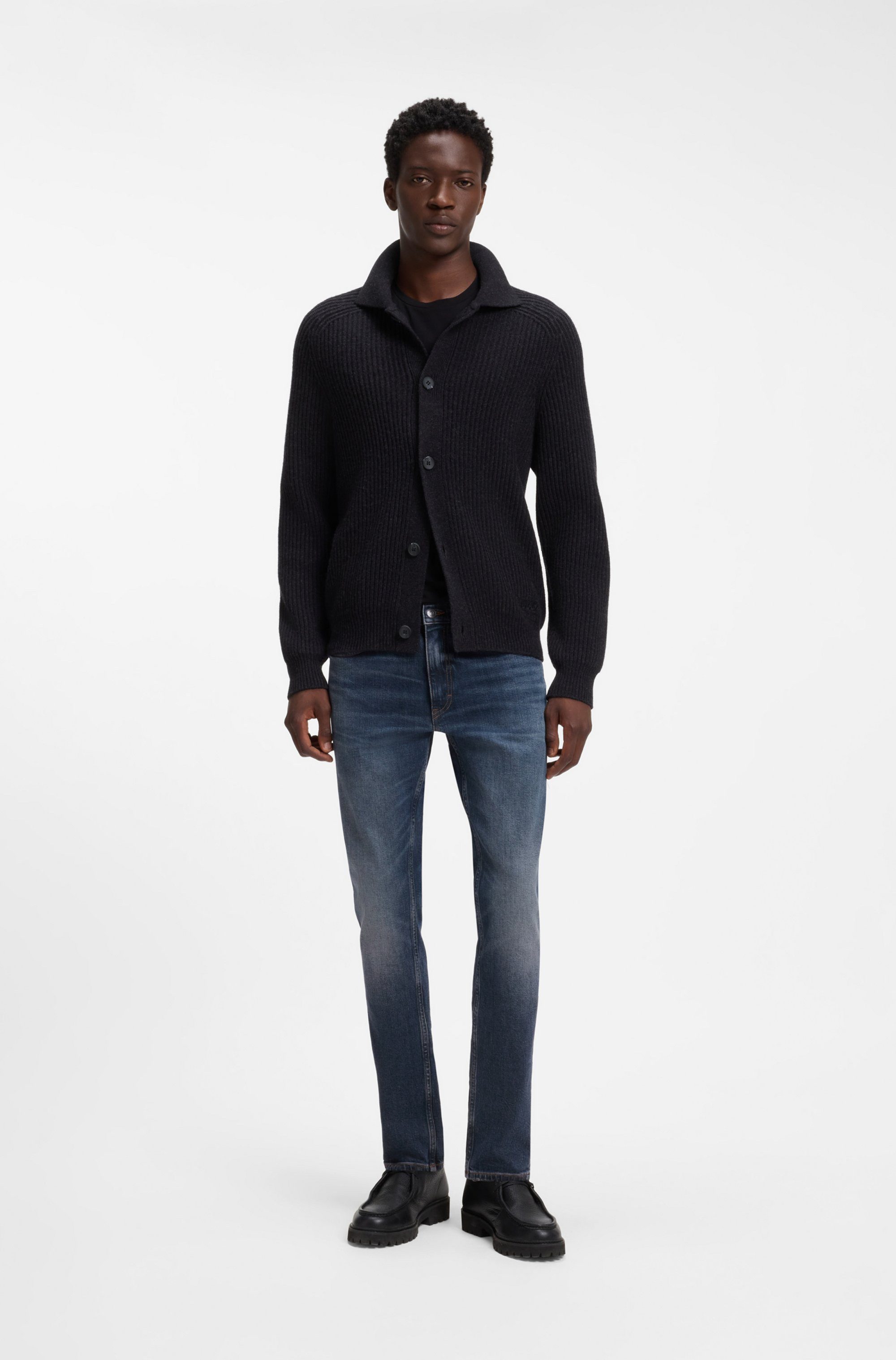 HUGO Slim-fit-Jeans HUGO 734 aus Stretch-Denim, extra schmal – Bild 3 von 5
