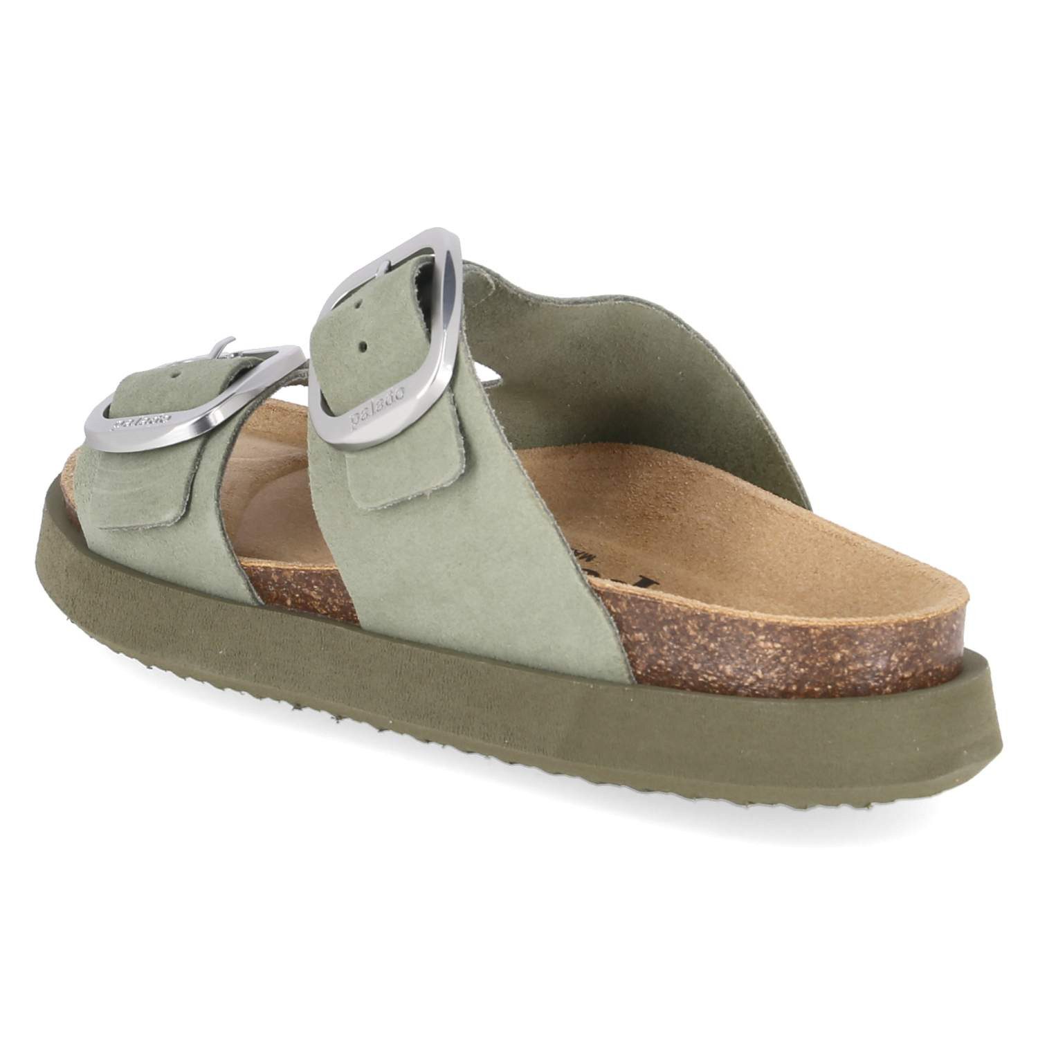 Palado Palado PALA-261-780483-03 Damen Rauleder green Pantolette
