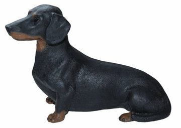 Castagna Tierfigur Dekofigur Dackel Dachshund L 12,5 cm Kollektion Castagna aus Alabaster