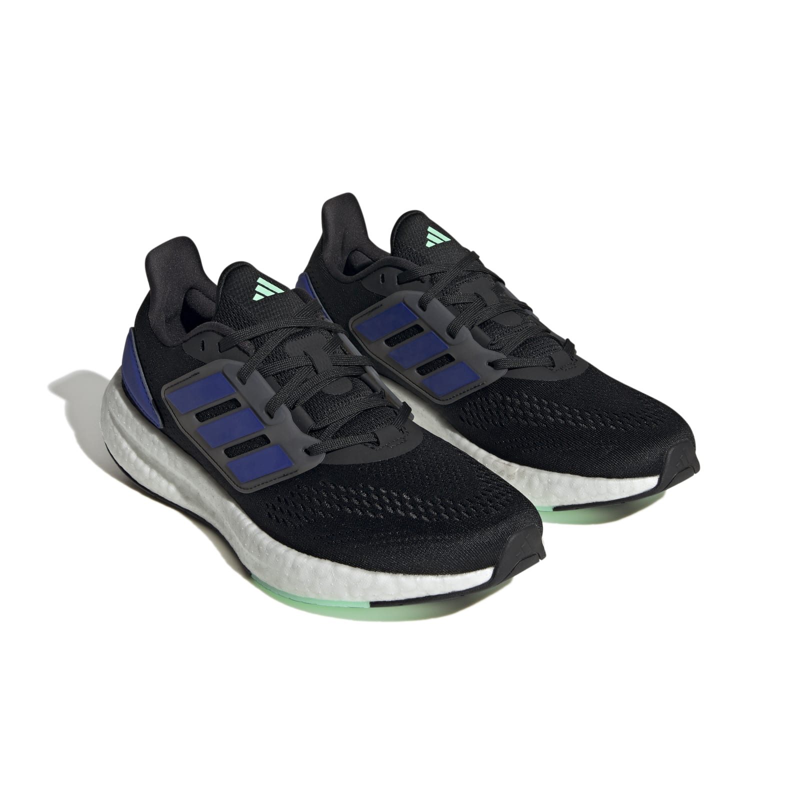 adidas Performance Pureboost 22 (Dämpfung) schwarz/blau Herren Laufschuh günstig online kaufen