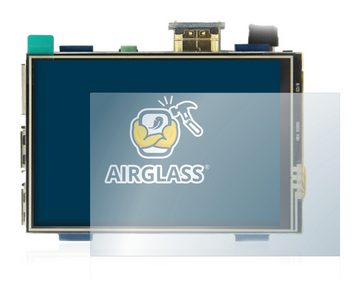 BROTECT Panzerglasfolie für Raspberry Pi Touchscreen (3.5), Displayschutzglas, Schutzglas Glasfolie klar