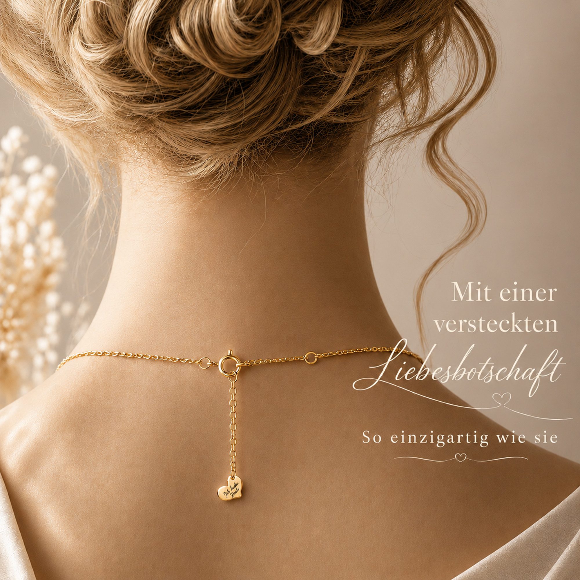 Limana Herzkette Damen Schmuck echt 925 Silber zeitloser Herz Anhänger mit Zirkonia (Geschenk für Freundin Frau Mama inkl. Dose Tasche), Geburtstag Weihnachten  – Bild 5 von 5
