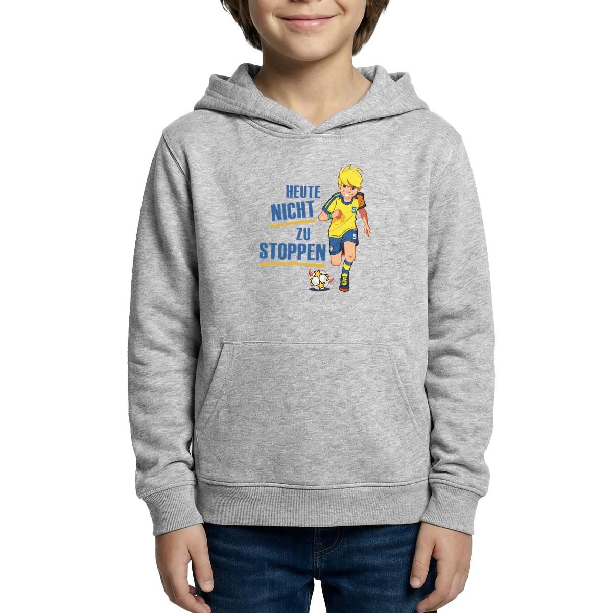 Spreadshirt Hoodie Teufelskicker Heute Nicht Zu Stoppen Kinder Hoodie (1-tlg)