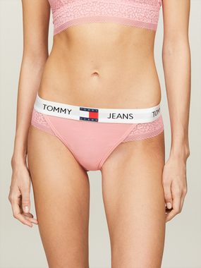 Tommy Hilfiger Underwear String THONG mit Spitze & Tommy Hilfiger Logo-Elastikbund