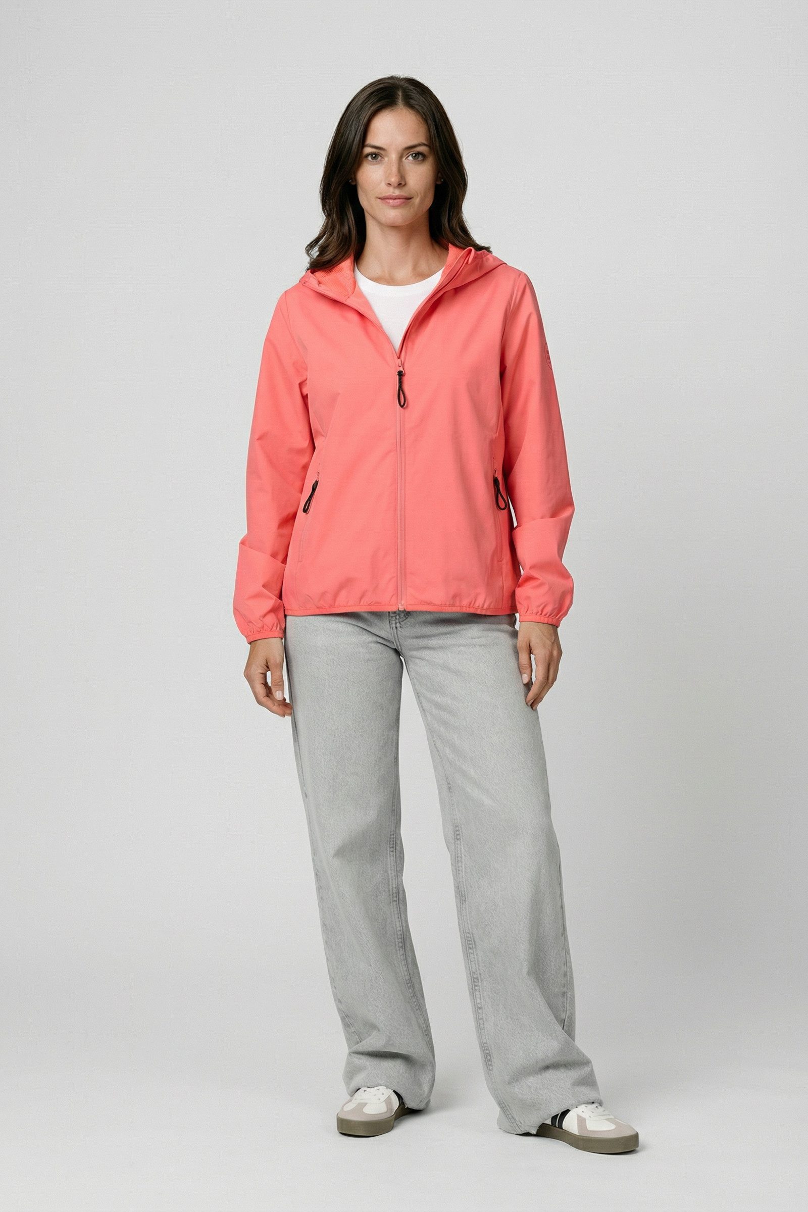 Alife & Kickin Sommerjacke Damen SolveidAK A Übergangsjacke, Jacke leichte Übergangsjacke mit Kapuze aus recyceltem Materialmix – Bild 4 von 4