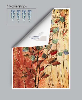 wandmotiv24 Poster Bild, Malerei, Pflanzen, Kunst & Gemälde (1 St), Wandbild, Wanddeko, Poster in versch. Größen