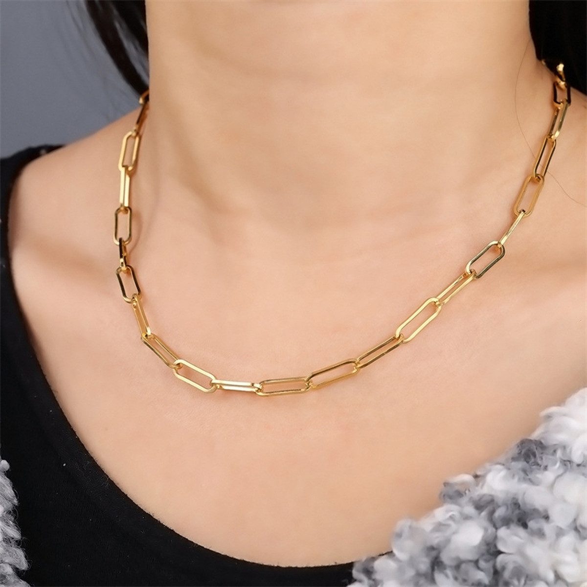 KARMA Kette ohne Anhänger Gliederkette Damenkette günstig online kaufen