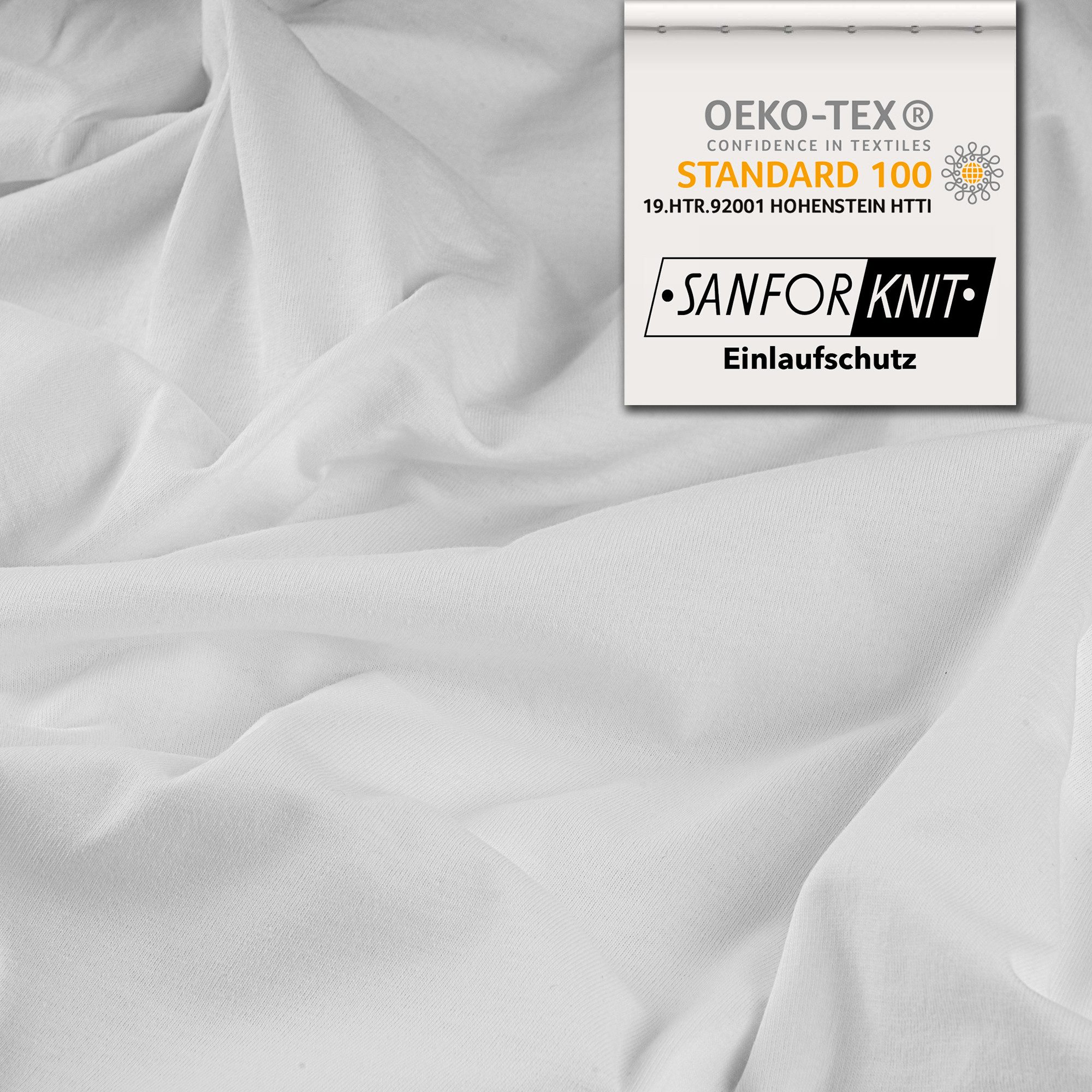 STUDIO Spannbettlaken Basic, viele Größen, 100% gekämmte Baumwolle, OEKO-TE günstig online kaufen