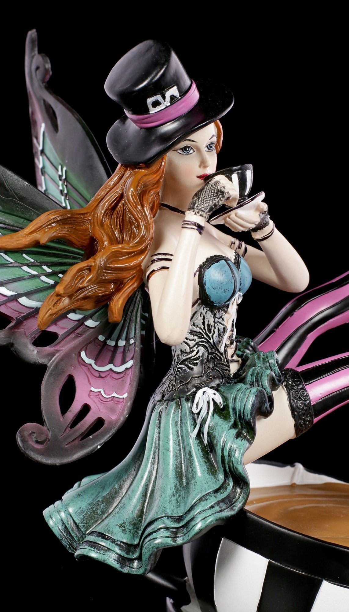 Shop - Figur GmbH Elfen Figuren Now Fantasy Fairy Hatter Nemesis Dekofigur - Wonderland