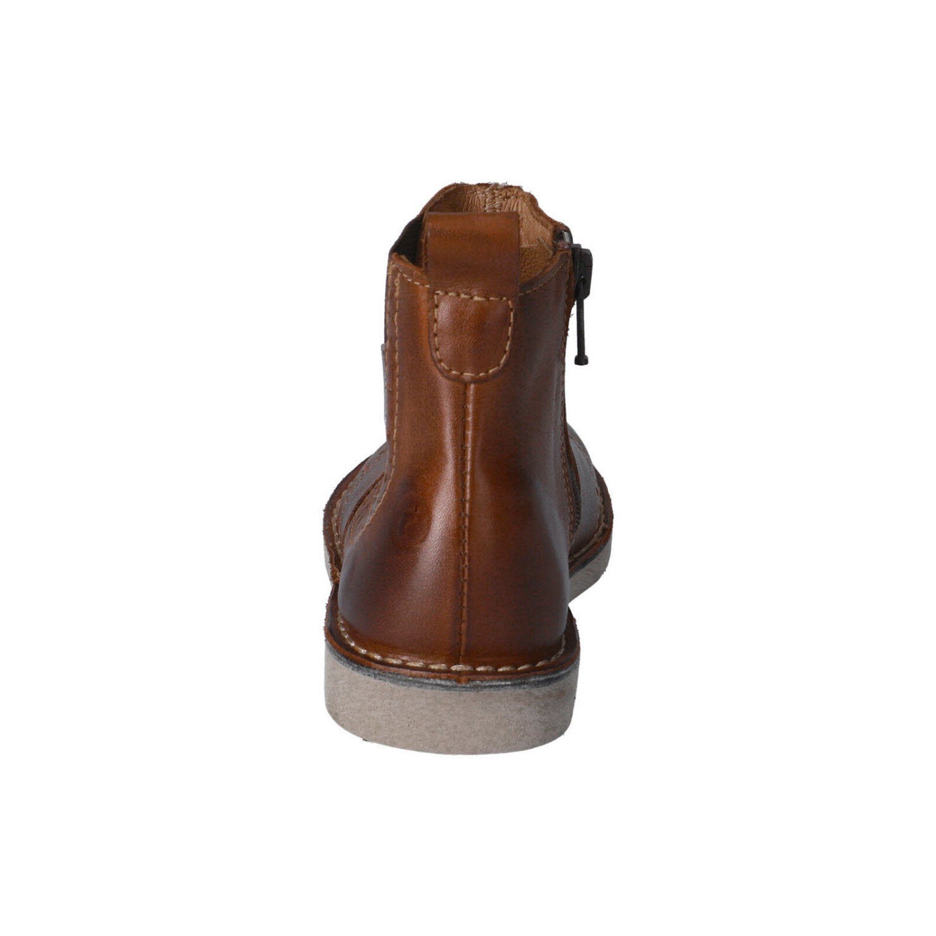 Ricosta Mädchen cognac Schuhe Dallas Stiefel Boots Stiefelette Chelsea Glattleder