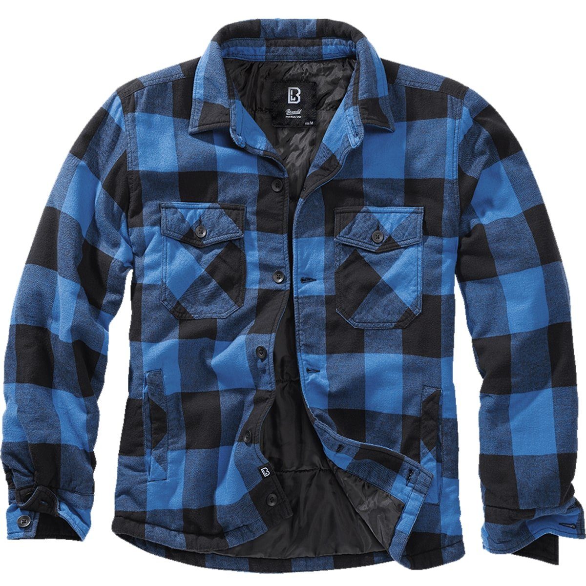Brandit Outdoorhemd Brandit Lumber Check Shirt gefüttert Gefüttert