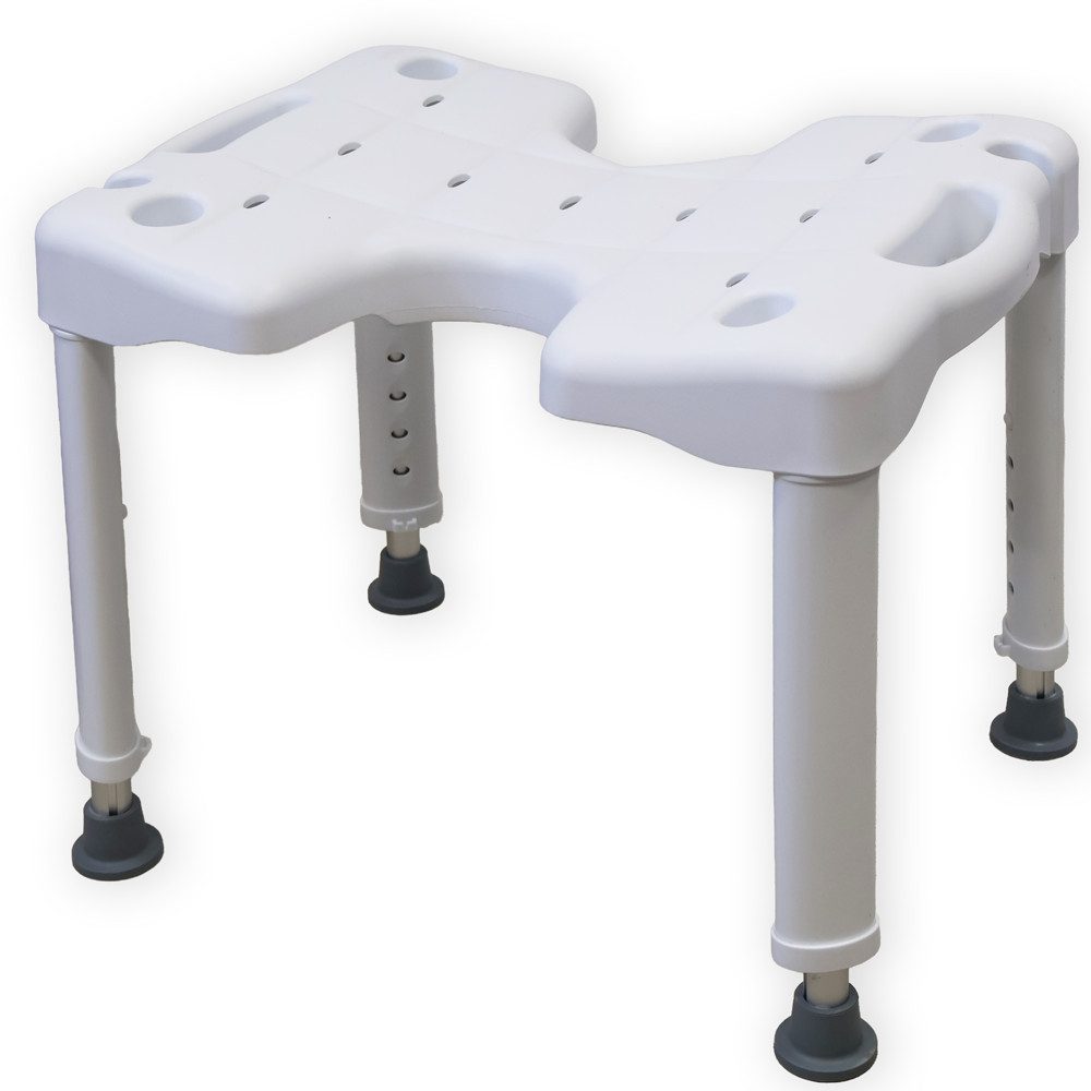 Antar Dusch-Toilettenrollstuhl Antar Duschhocker mit Hygieneausschnitt