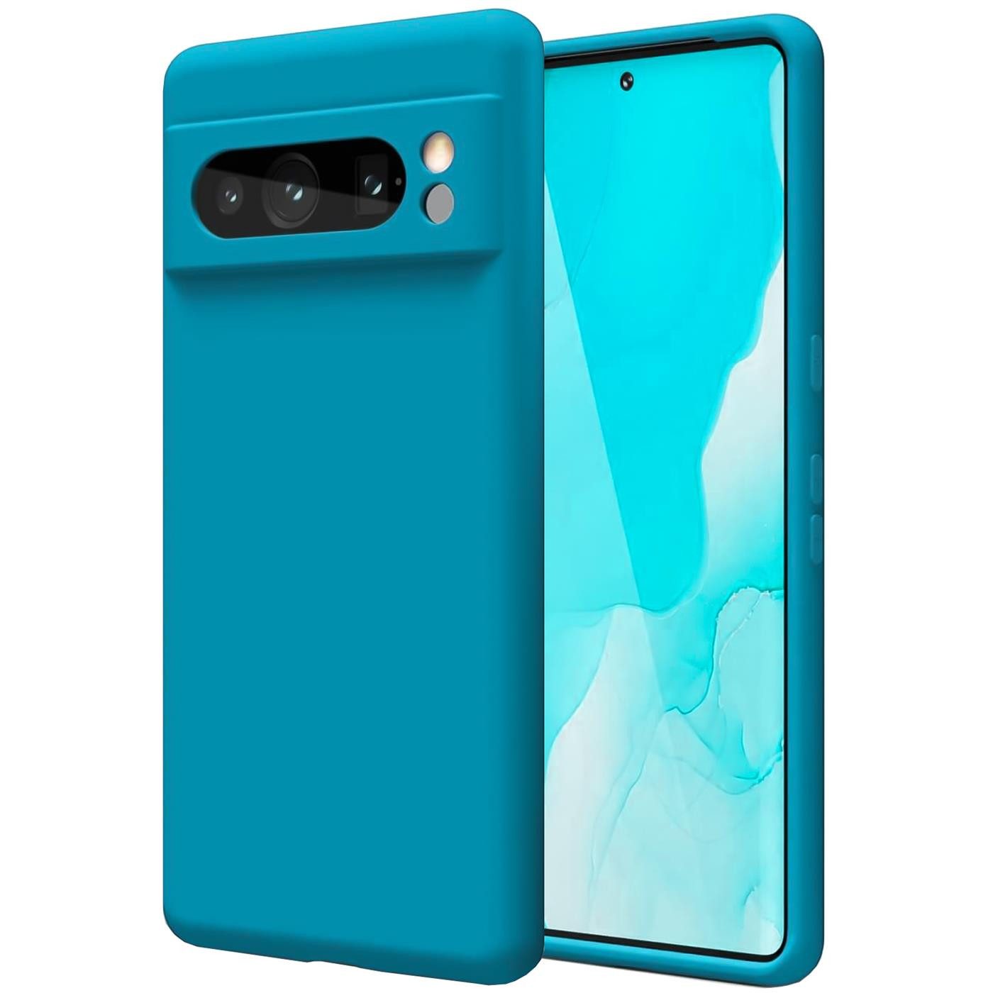 Handyhülle Silikon Colour Series Slim Case für Google Pixel 8 Pro