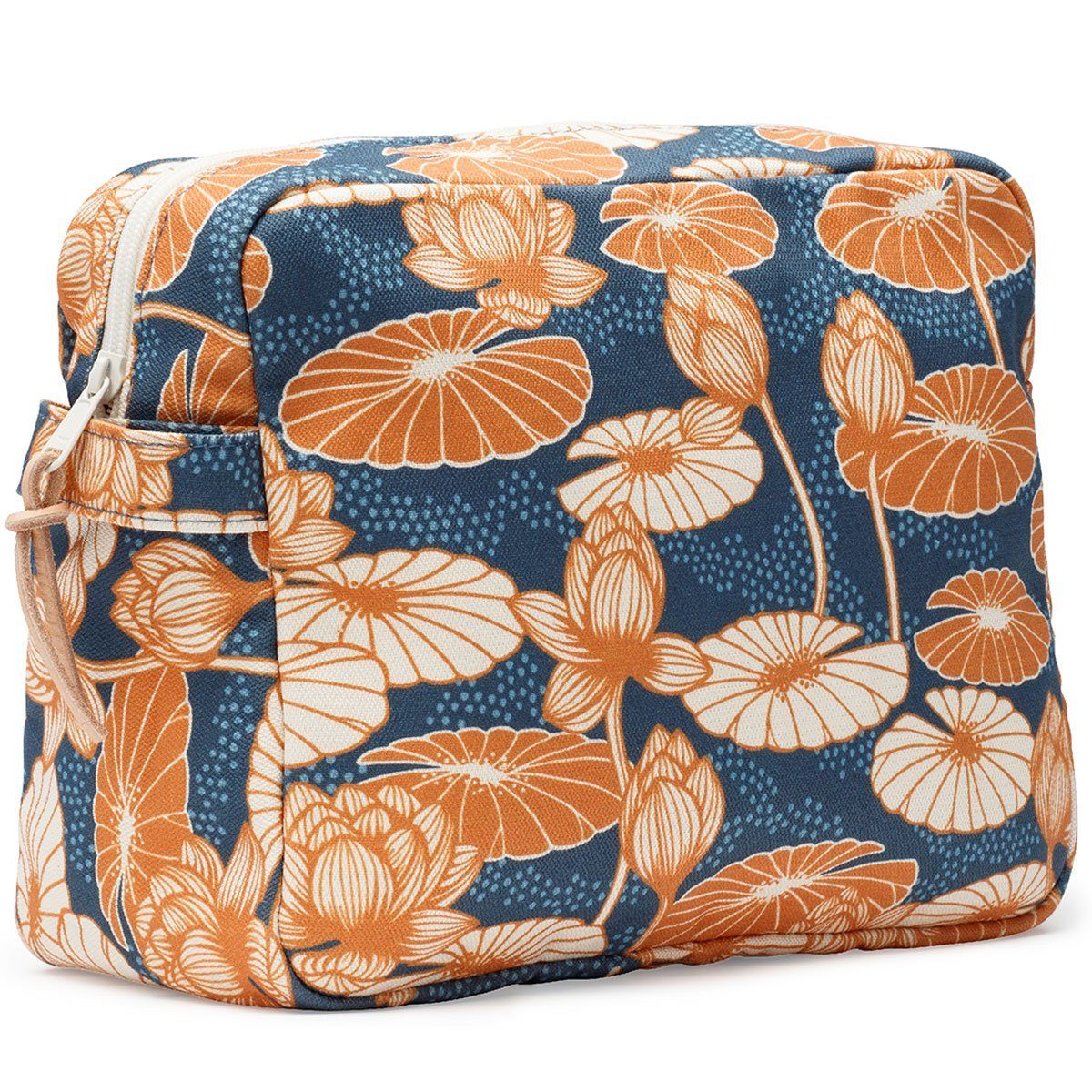 Gyllstad Kulturbeutel / Kulturtasche LOTUS XL aus GOTS-zertifizierter Bio-Baumwolle