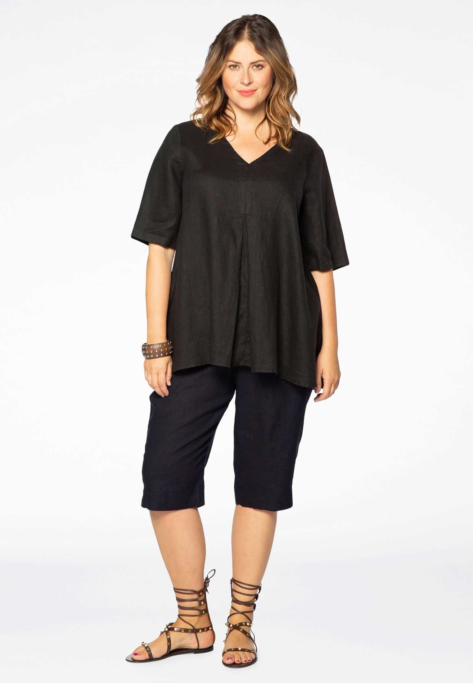 YOEK Shirttop Damen Top Große Größen günstig online kaufen
