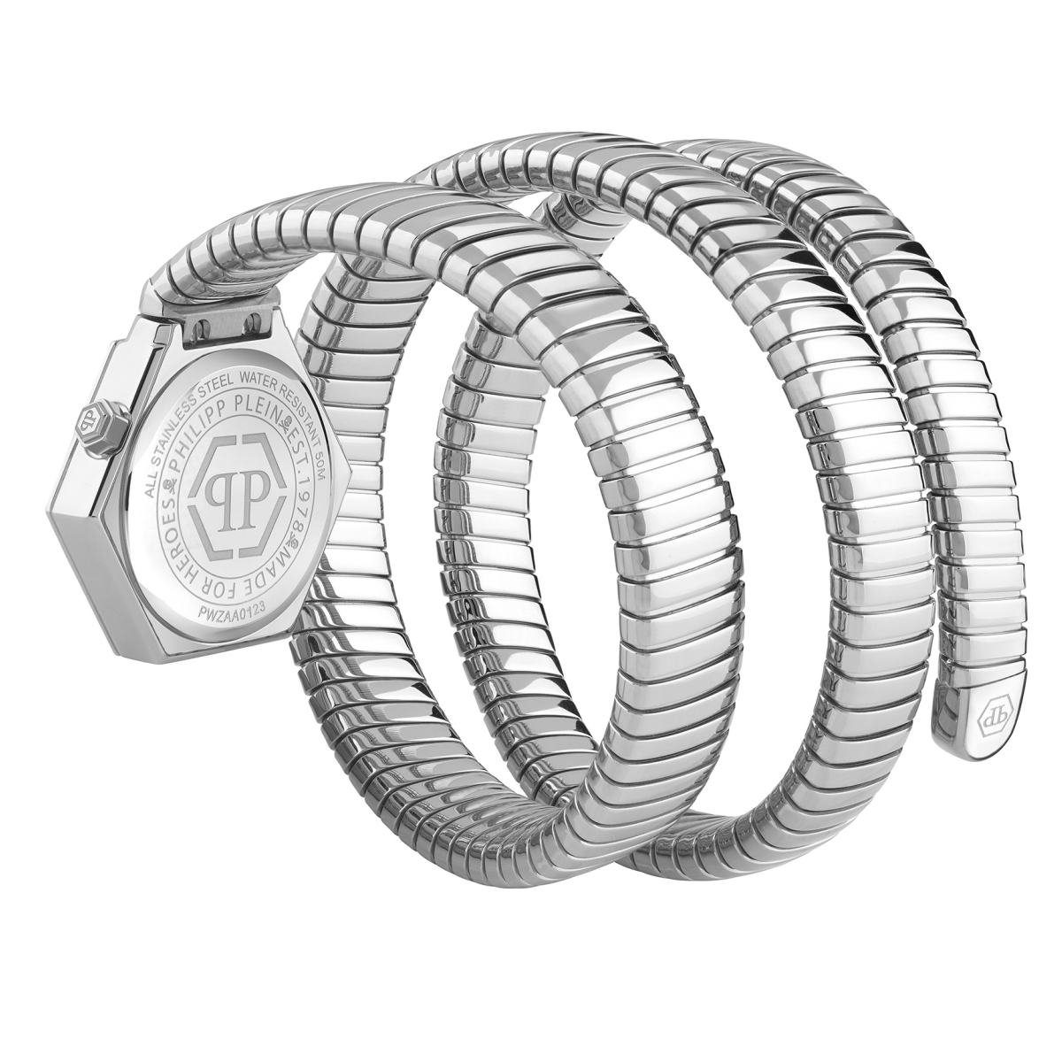 Quarzuhr silber PWZAA0123 PHILIPP PLEIN